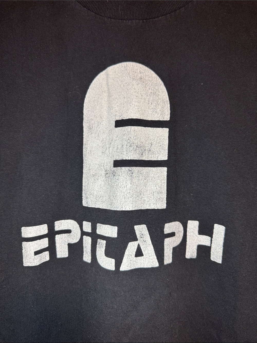 Vintage Epitaph Records Emo Punk Rock T-Shirt / Large / 2000s - Picture 3 of 6
